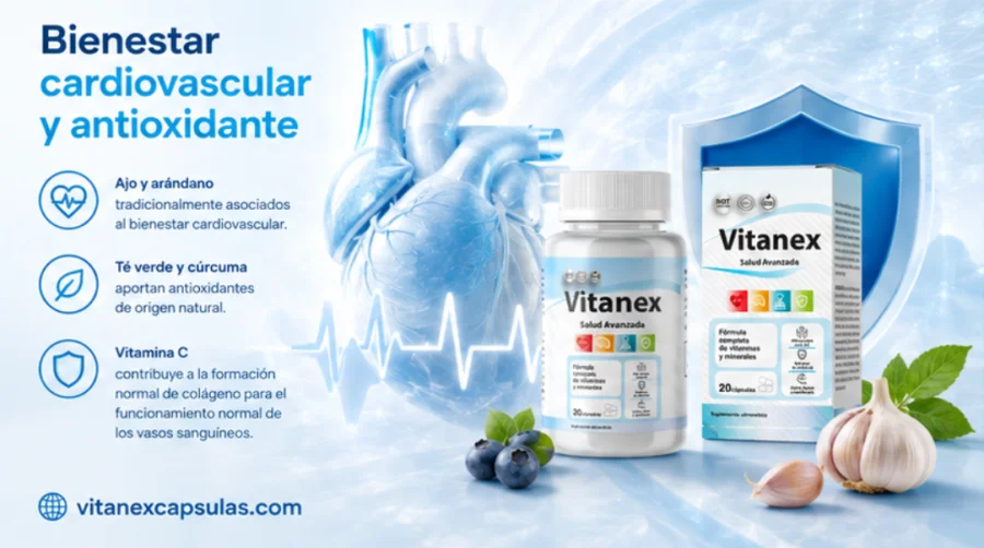 Vitanex — apoyo al bienestar cardiovascular y antioxidante